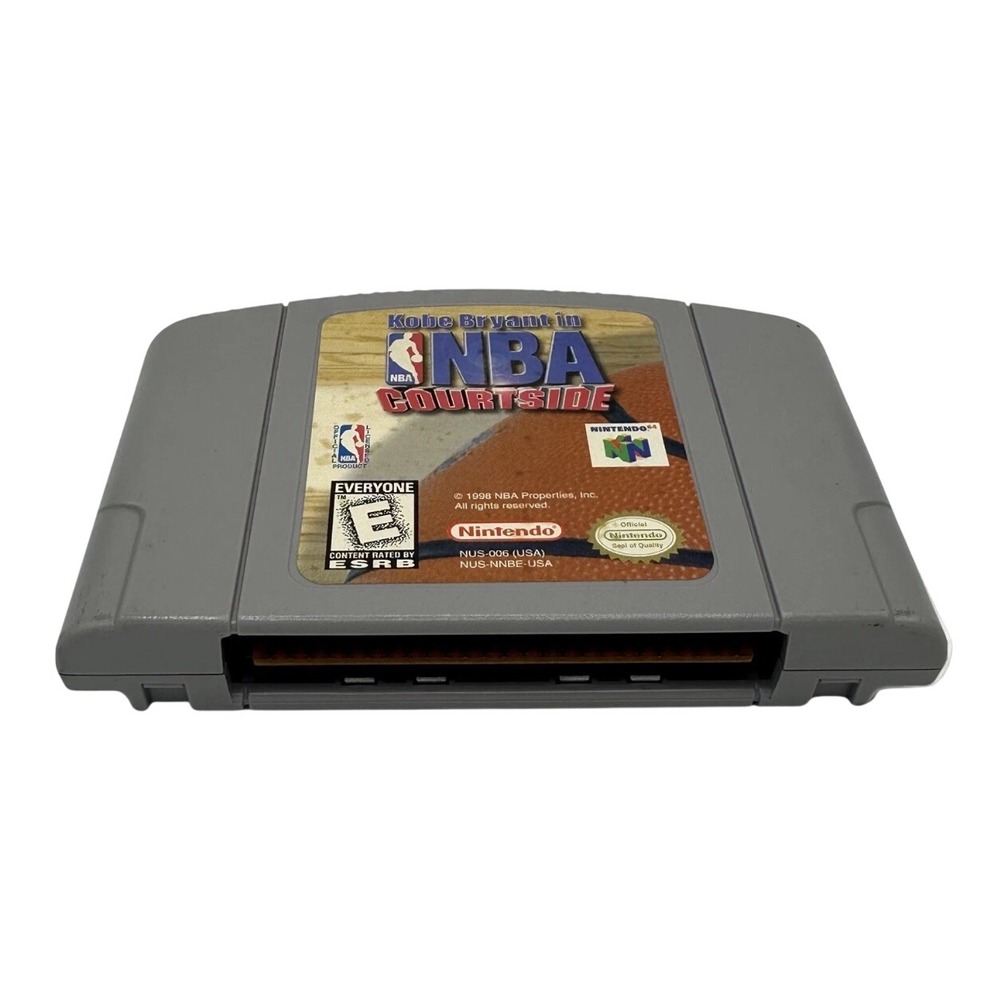 Kobe Bryant in‎ NBA Courtside Nintendo 64 N64 Game Cartridge NUS-006 Grey